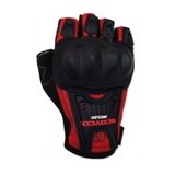 Scoyco Unisex Kırmızı Yazlık Parmaksız Korumalı Eldiven Mc12d