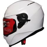 Scoyco X507 Güneş Vizörlü Kapalı Kask (Beyaz) - XL