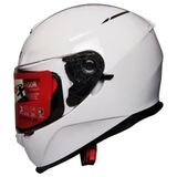 Scoyco X507 Gunes Vızorlu Kapalı Kask Beyaz