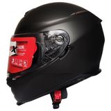 Scoyco X507 Gunes Vızorlu Kapalı Kask Mat Sıyah