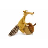 Scrat Karakter Peluş Figür, Meşe Palamudu Temalı, Polyester, 22 cm Yükseklik, Koleksiyon ve Dekoratif Kullanım