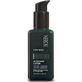 Screen For Man After Shave Lotion 100ML Tıraş Sonrası Krem ​​losyonu Yatıştırıcı ve Yumuşatıcı - altın