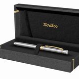 Scrikss 0.5 mm Trio 93 Gold Krom Multifonksiyon Kalem
