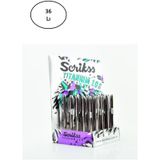 Scrikss 108 Tükenmez Kalem Titanium 36'lı