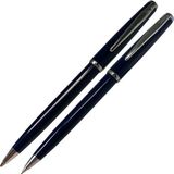 Scrikss 52 Kristal Kutu Tükenmez + Versatil Kalem Lacivert