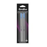 Scrikss 711 Tukenmez Kalem Refil (Cross Tipi) Mavi 2Li Blister