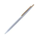 Scrikss 711W Balıksırtı Gold Krom Tükenmez Kalem