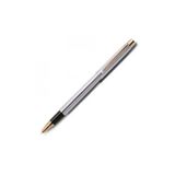 Scrikss 722w Balıksırtı Desenli Gold-krom Roller Kalem