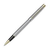 Scrikss 722W Gold Krom Balıksırtı Tükenmez Kalem