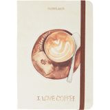 Scrikss A5 Çizgisiz Notelook I Love Latte Coffee Defter
