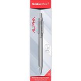 Scrikss Alpha Şeffaf Ambalaj Versatil Uçlu Kalem 0.5 - Gri