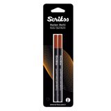 Scrikss Broadline Blister Refil Siyah 2'li 1.0 mm Jel Roller Kalem