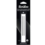 Scrikss D1 Refil Medium Kısa Kırmızı Blister Tükenmez