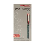 Scrikss Dna Kırmızı 0.5 mm 12'li Jel Tükenmez Kalem