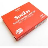 Scrikss Dolma Kalem Kartuşu 6'lı Paket Ofis Kullanımı İçin İdeal