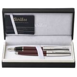 Scrikss Dolmakalem+ Tükenmez 78 Bordo Lüks Kutu