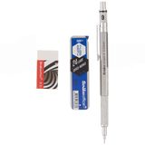 Scrikss Graph-X Metal 0.7 Mm 3 Lü Versatil Kalem Seti Kurşun Gri