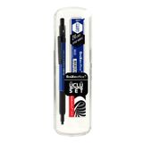Scrikss Graph-X Metal 0.7 mm Mavi Versatil Kalem Seti