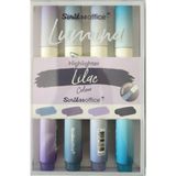 Scrikss Lumina Lilac 4'lü Fosforlu Kalem