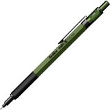 Scrikss Matri-X Versatil Kalem 0.5 mm Haki Yeşil Renkli Şeffaf Kutu İçinde Ergonomik Tasarım