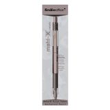 Scrikss Matri-X Versatil Kalem 0.7 mm Metalik Gri Şeffaf Ambalaj - 1 - Karışık-Çok Renkli - Yok