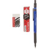 Scrikss Office 3'lü Set Versatil Kalem 0.5 mm Mavisilgimin 0.5 mm - Standart - Çok Renkli