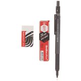 Scrikss Office Graphx 3'lü Set Versatil Kalem 0.5 Mm Antrasitsilgimin 0.5 Mm