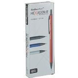 Scrikss Office Hexagonr 12'li Kırmızı 0.7 mm Mekanik Kurşun Kalem