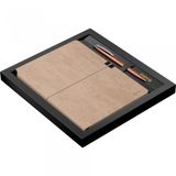 Scrikss SD600-14 Verona Defter Vizon ve F108 Bronz Tükenmez Kalem Seti