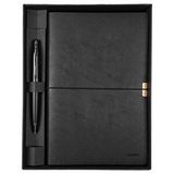 Scrikss Sd700-1-A Toledo Premium Defter A5 Siyah & Knight 88 Mat Siyah Tükenmez Kalem Seti