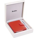 Scrikss SDR307 Hediyelik Set Tükenmez Kalem Venüs 722W & Deri Cep Ajanda Kırmızı