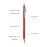 Scrikss Simo R&D Japan Uclu Kalem Kirmizi 0.5 1 Adet Ve Mikro 0,5 Versatil Kalem Ucu Siyah 3 Paket