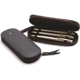 Scrikss Toscana Hakiki Deri 3lü Kalemlik Dr 52308-2 - Çok Renkli