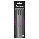 Scrikss Tükenmez Kalem Yedeği 711 Tükenmez Kalem Refil Siyah 2'li Blister (12 Li Paket)