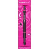 Scrikss Twist Versatil Kalem (Mekanik Kurşun Kalem) 0.5 Mm Pembe Şeffaf Ambalaj T00stcc5tws23a