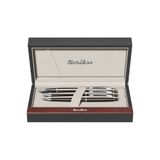Scrikss WizDesign 35 DOLMAKALEM + TÜKENMEZKALEM + VERSATİL SET TİTANYUM (GARANTİLİ-LÜKS KUTULU-KİŞİYE ÖZEL)