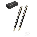 Scrikss WizDesign 38 DOLMA KALEM - Roller Kalem Set Siyah Altın ÖMÜR BOYU GARANTİLİ / KUTULU / İSME ÖZEL