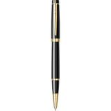Scrikss - Wizdesign 38 Roller Kalem Siyah Altın (Ömür Boyu Garantili-Kutulu-Kişiye Özel) - 1 Adet - Siyah - Altın