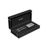 Scrikss WizDesign 39 TÜKENMEZKALEM + VERSATİL SET SİYAH KROM (ÖMÜR BOYU GARANTİLİ-LÜKS KUTULU-KİŞİYE ÖZEL)