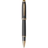 Scrikss - Wizdesign 390 Roller Kalem Mat Siyah Altın (Ömür Boyu Garantili-Kutulu-Kişiye Özel) - 1 Adet - Mat Siyah - Altın
