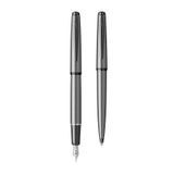 Scrikss WizDesign 78MG DOLMA KALEM + TÜKENMEZ KALEM SET MAT GRİ (ÖMÜR BOYU GARANTİLİ-KUTULU-KİŞİYE ÖZEL)