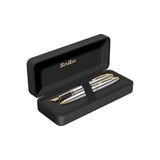 Scrikss WizDesign 88 DOLMAKALEM + TÜKENMEZKALEM SET GOLD KROM (ÖMÜR BOYU GARANTİLİ-LÜKS KUTULU-KİŞİYE ÖZEL)