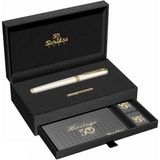Scrikss & WizDesign Heritage2 Dolma Kalem Beyaz Altın B Uç LÜKS KUTULU / ÖMÜR BOYU GARANTİLİ / KİŞİSELLEŞTİRİLEBİLİR