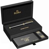 Scrikss & WizDesign Heritage2 Dolma Kalem Siyah Altın B Uç ÖMÜR BOYU GARANTİLİ / KİŞİSELLEŞTİRİLEBİLİR