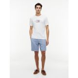 Scrıpt Flag Regular Tee Erkek Beyaz T-Shirt - Mw0mw43226