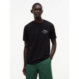 Scrıpt Stack Regular Tee Erkek Siyah T-Shirt - Mw0mw43224