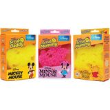 Scrub Daddy Disney Seti (3lu Sünger) - Standart - Çok Renkli