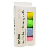 Scrubex Mikrofiber 4'lü Temizlik Bezi Macaron 40 * 40cm