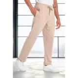 Scuba Modal Kumaş Relaxed Fit Erkek Eşofman Altı Pantolon - Bej
