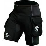 Scubapro Hibrid Poches Kargo Şort Bayan - Siyah - M